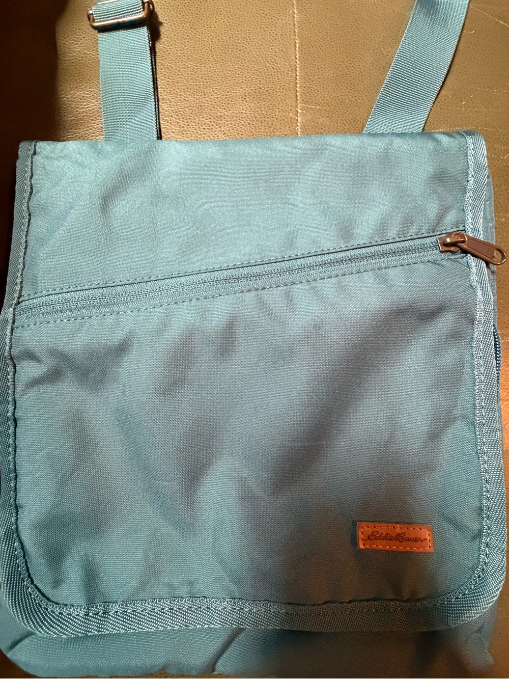 Eddie Bauer Teal Crossbody Bag - Picture 3 of 15